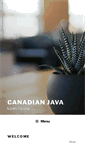 Mobile Screenshot of canadianjava.com